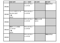 附属中学校2026年5月183日からメニュー